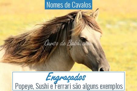 Nomes de Cavalos - EngraÃ§ados