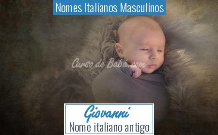 Nomes Italianos Masculinos - Giovanni