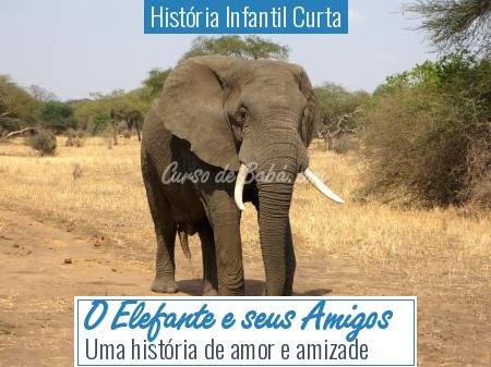 HistÃ³ria Infantil Curta - O Elefante e seus Amigos