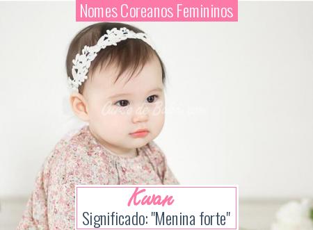 nomes femininos e masculinos em coreano 