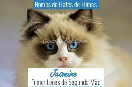 Nomes de Gatos de Filmes - Jasmine