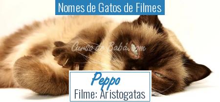 Nomes de Gatos de Filmes - Peppo