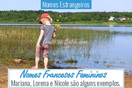 Nomes Estrangeiros - Nomes Franceses Femininos