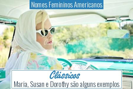 Nomes Femininos Americanos - ClÃ¡ssicos