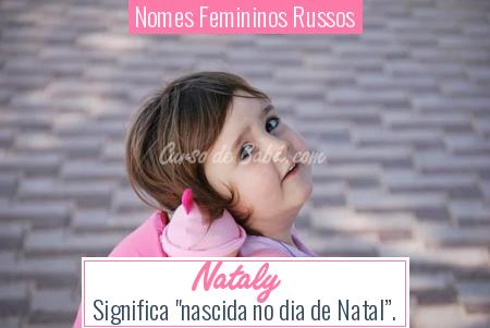 Nomes Femininos Russos - Nataly