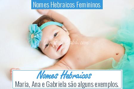 Nomes Hebraicos Femininos - Nomes Hebraicos