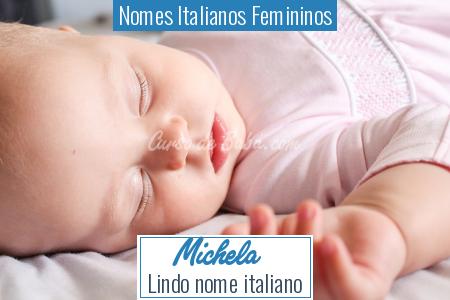 Nomes Italianos Femininos - Michela