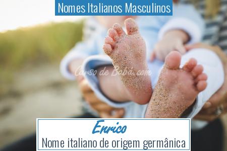 Nomes Italianos Masculinos - Enrico