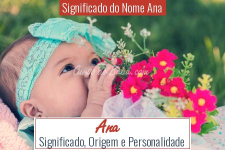 Significado do Nome Ana - Ana