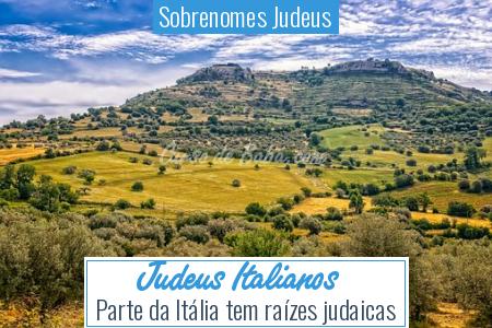 Sobrenomes Judeus - Judeus Italianos