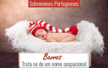 Sobrenomes Portugueses - Barros
