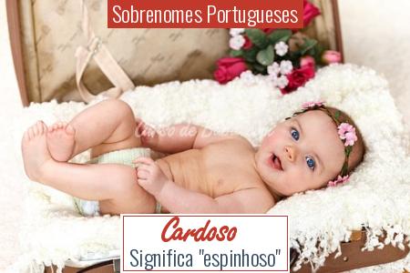 Sobrenomes Portugueses - Cardoso